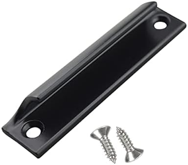 Lkxharleya Matte Black Aluminum рачка за легури, влечења за влечење на фиоки за кабинет за мебел од врата од кујна