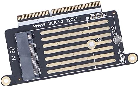 Gaeirt M.2 NVME Riser картичка, PCB материјал SSD Конвертирајте ја картичката Практична замена додатоци за лаптоп компјутер