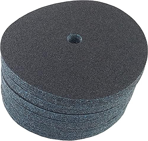 Старке Премиум 5 инчи водоотпорни дискови за пескарење на кука и јамка - 1/2 Душка црна силиконска карбид - за камен, метал, автоматско