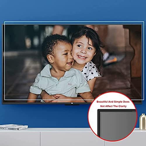 Kelunis 32-75 инчен LED заштитник на паметен ТВ-екран, Matt Surface Anti Blue Light/Anti Glare Filter Filter Ultra-Clear TV