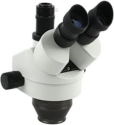XXXDXDP Индустриски тринокуларен стерео микроскоп зголемување континуирано зумирање 7x - 45x за лабораториски телефон за поправка на PCB