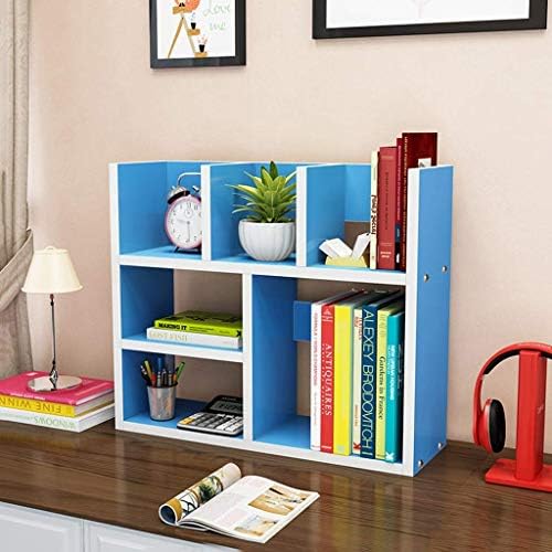 Полки за книги на десктоп за десктоп Едноставни книги Sundries Storage Rack Rack Desk Dormational Slights за книги за книги за книги, C, големи