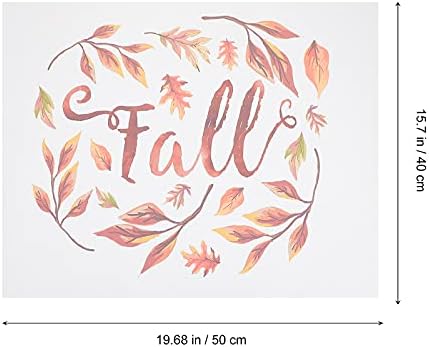 Луози рамка за есенска сезона на есенско сликарство среќно Денот на благодарноста виси сликање есен лисја платно