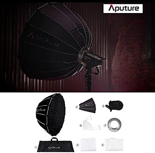 Aputure Light Купола SE 85cm Пренослив Softbox Flash Diffuser За Amaran 100D/X 200D/X Aputure 600DPro 300D II 300X 120D II BOWENS