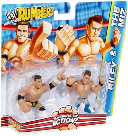 WWE MATTEL Rumblers Алекс Рајли и Миз Слика 2-Пакет