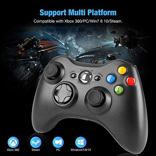 Y - Тим Жичен Контролер За Xbox 360, Жичен Контролер За Игри Gamepad JOYSTICK USB За Xbox 360/Xbox 360 Тенок/КОМПЈУТЕР/Windows