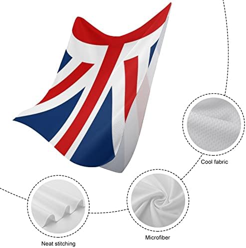 Британски знаме Брзо суви крпи за миење садови високо апсорбирани крпи на лицето лице за рачни крпи за бања бања хотел