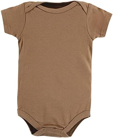 Хадсон Бебе унисекс бебе памучни тела, диви биволи, 9-12 месеци