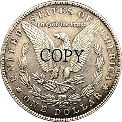 Скитник Никел 1879-КУБИКА САД Морган Долар Монета Копија Тип 181 Кописувенир Новина Монета Подарок
