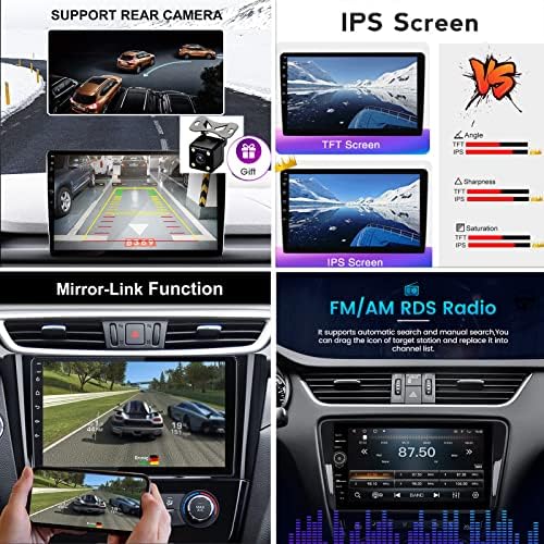 ADMLZQQ За Hyundai Solaris 2 2020-2021 Андроид 11 Главна Единица Авто Автомобил Стерео ГПС Навигација 9 Инчен Екран На Допир Carplay Bluetooth Контрола На Воланот Задна Камера FM AM RDS DSP