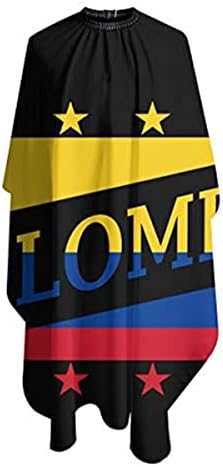 Нубокс Колумбија Знаме Фризерски Салон Кејп Фризура Престилка Бербер Кејп Коса Сечење Наметка