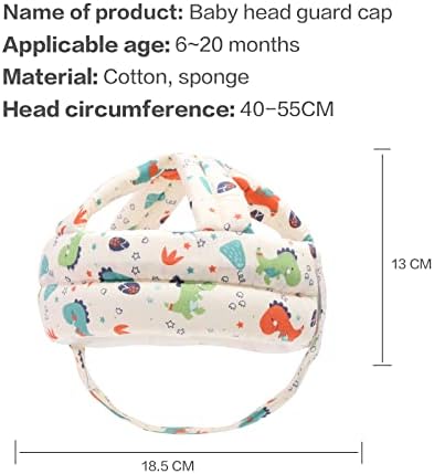 Бебе Пад Заштитник, Бебе Безбедност Шлем За Индексирање И Одење, Бебе Главата Стража За Момчиња И Девојчиња