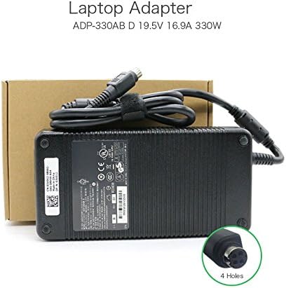 Оригинален адаптер за лаптоп компатибилен за Делта 19.5V 16.9A 330W AC адаптер полнач компатибилен за MSI Desktop Trident 3 серија ADP-330AB D со американскиот кабел