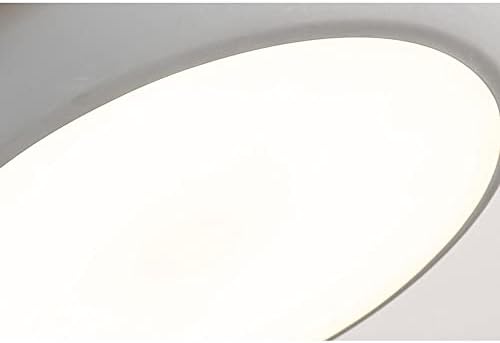 ACLBLK модерна едноставност, лустер за домашни вентилатори, нордиски акрилик, далечински управувач, тавански вентилатор ламба LED трихроматско