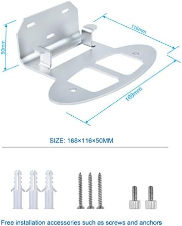 Stanstar Metal Wallид монтирање за Orbi WiFi 6 System, Sturdy Wallиден држач за mountид за RBKE963/RBK752/RBK852/RBK853/AX4200/RBS850/RBR750/RBS750/RBKE963.