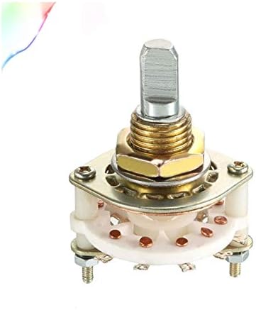 Gooffy Rotary Encoder 1P10T 1 Пол 10 Позиција Избор за избирање на ротациониот прекинувач на ротациониот прекинувач