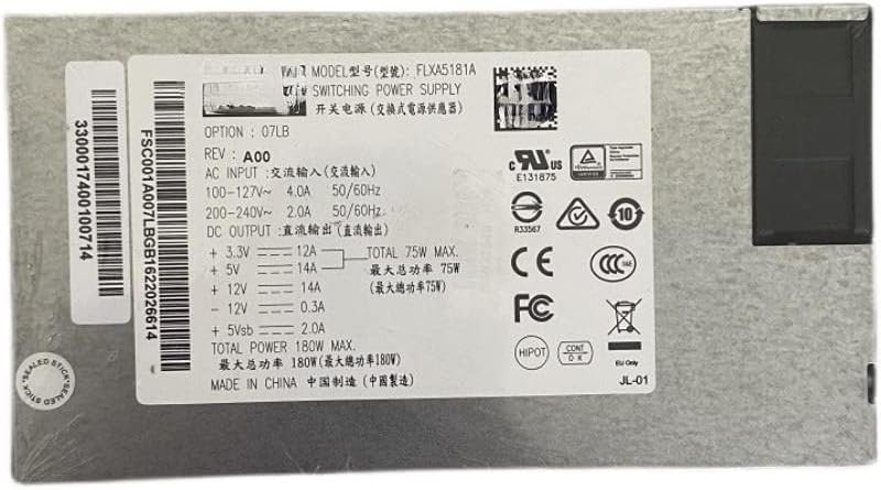 За напојување на Commscope FLXA5101A FLXA5181A FLXA5201A-001G сервер Индустриска контрола Мала 1U напојување