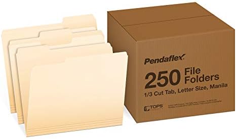 Pendaflex Surerhook Засилени Висечки Папки, Големина На Буква, Стандардна Зелена, 20 По Кутија &засилувач; Папки Со Датотеки, Големина