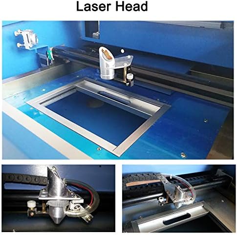 Ласерска глава од 12мм/18мм/20мм w/воздух помогна за машина за сечење на ласерско гравура K40 D40