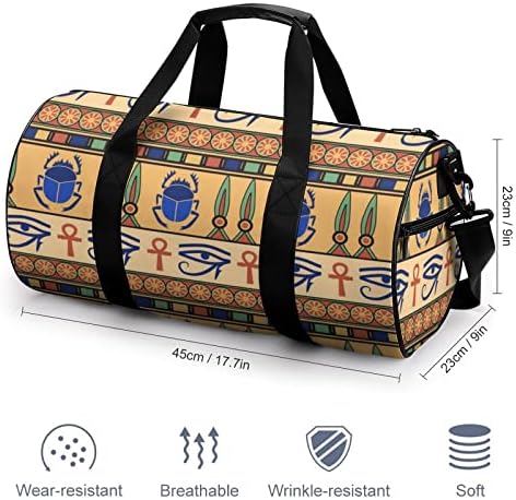 Египетска Торба За Теретана Со Ремен За Рамо Спортски Торби За Патувања За Кошаркарска Гимназија