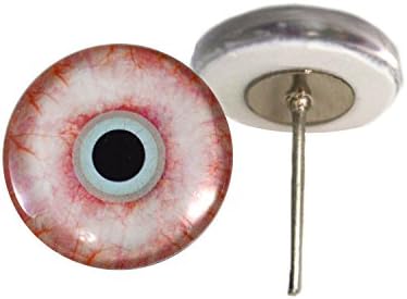 Крвта за зомби стаклени очи на жици игла за игли за игла, правејќи материјали и други занаети