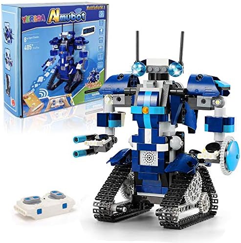 Комплет за градење роботи на Јерлоа за деца 6-12, далечински управувач и робот за контрола на апликации Изградете роботски играчки