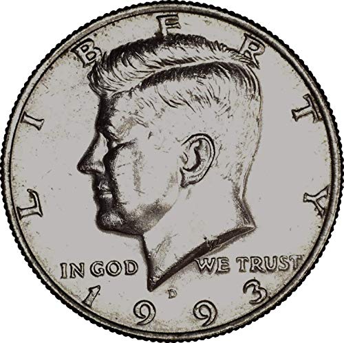 1993 г ​​Кенеди половина долар 50ц брилијантно нециркулирано