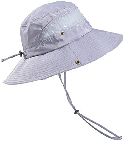 Fulllow Sun Hat Women/Men, водоотпорна риболов капа со UPF 50+ УВ заштита за риболов пешачење градина плажа