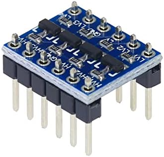 Digiyes 10pcs 4 канали IIC IIC I2C Конвертор на ниво на логика Двосонасочен 3,3V-5V SHIFTER MODULE BLUE