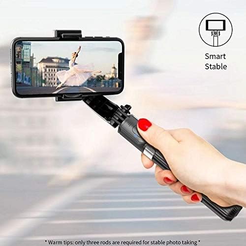 Штанд со боксер и монтирање компатибилен со Oppo A37 - Gimbal SelfiePod, Selfie Stick Extendable Video Gimbal стабилизатор за Oppo A37