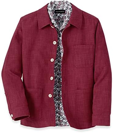 Пол Фредрик машка мешавина од кошула од памук