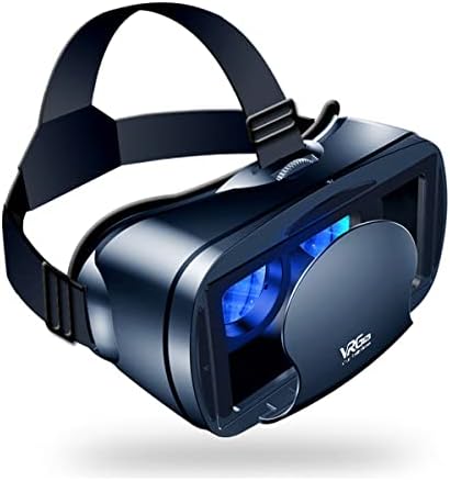 VR Слушалки Со Контролер, VR Очила Компатибилен со 5.0-7.0 инчи iPhone &засилувач; Android, 3d HD Виртуелна Реалност Слушалки Со Анти-Сина