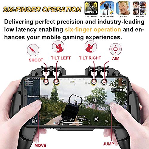 Микирини Мобилни Игра Контролер Со Ладење Вентилатор ЗА PUBG/Fortnite/Повик На Должност, Мобилни Игра Активирањето Џојстик Gamepad за