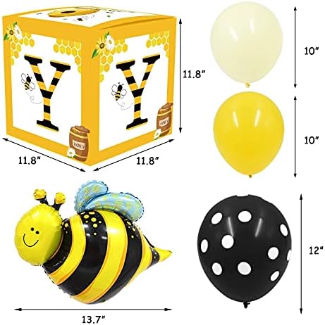 Пчела Бебе Туш Балон Кутии Пчела Блокови Среќен Пчела Ден Партија Материјали Што Ќе Тоа Пчела Пол Открие Декор Мајка На Пчела Бремена Најава Роденден