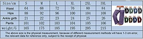 Женски Јога Песна Панталони Удобен Шевове Панталони Широк Нога Дневна Повик Лабава Врвка Тренингот Џогери Панталони
