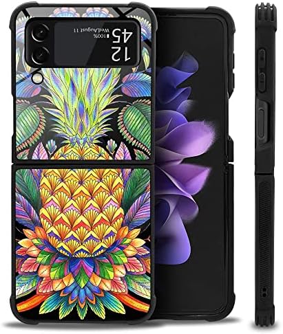 Samsung Galaxy Z Flip4 Случај, Бебе Слон Плексиглас Случај, Компатибилен Со Samsung Z Flip4 Случаи Мода Симпатична За Девојки Жени