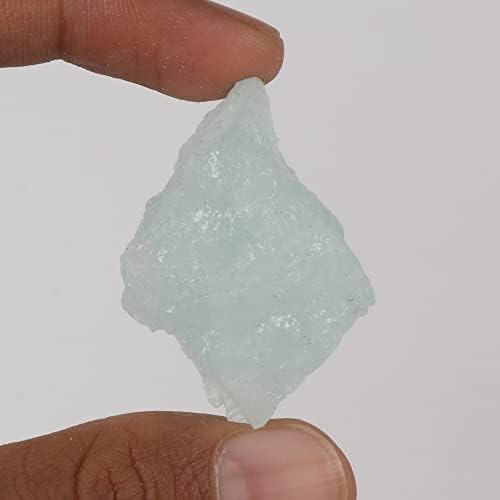 GemHub 100.1 CT Природно AAA ++ квалитет Aqua Sky Aquamarine Сертифициран лековит кристал груб кристал за намена за декорација