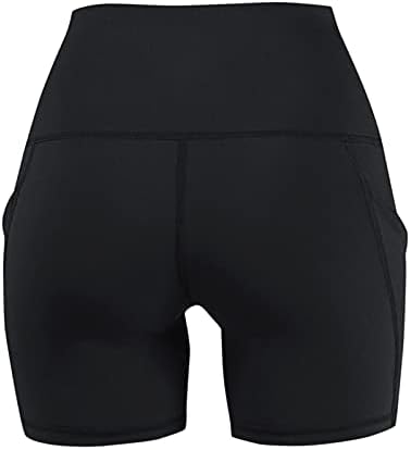 Miashui женски модни џебни панталони за јога со висока контрола на женски панталони за јога за јога, џебови за бременост, јога панталони