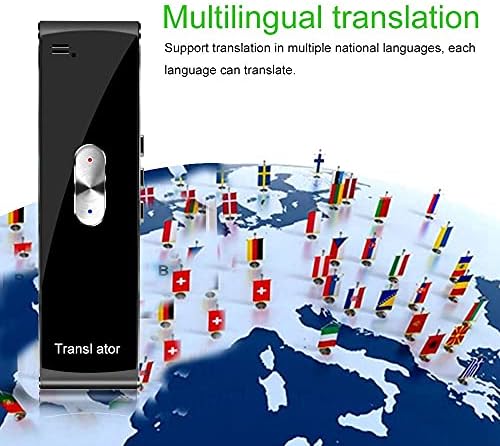 LMMDDP Пренослив Мини Паметен Преведувач 70 Јазици Двонасочна Апликација За Инстант Гласовен Преведувач Во Реално Време