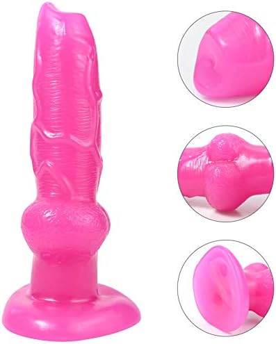 FST реалистично дилдо со јазол фантазија секс играчка за жени волк кучешки животно симпатична пенис со силен вшмукувачки чаша анален