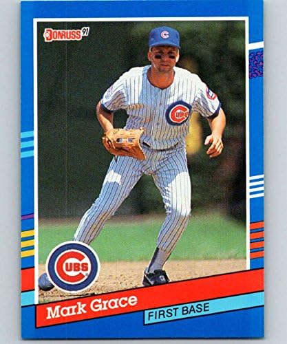 1991 Donruss 199 Mark Grace NM-MT Chicago Cubs Baseball MLB