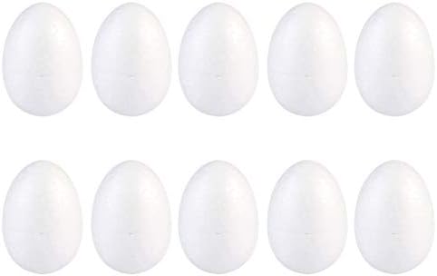 SOIMISS занаетчиска пена 20 парчиња Велигденска пена јајца од јајца полистирен топки сликање пена јајца украси за деца DIY сликарство Божиќна велигденска забава матери?
