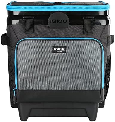 Igloo Cool Fusion 36-Can MaxCold Eco-Priently Roller Cooler- црно