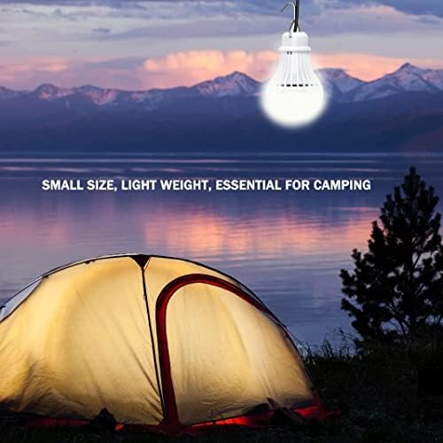 3 пакувања USB LED -светло за кампување 5W, преносна LED сијалица за гаража магацин автомобил камион риболов брод отворено итно светло деца кревет соба бела ламба 2,5