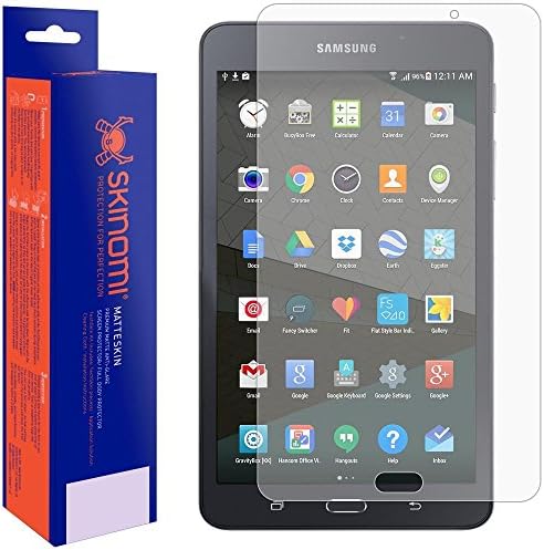 Заштитник на матниот екран Skinomi компатибилен со Samsung Galaxy Tab A 7.0 анти-сјај мат кожа анти-меурче за анти-меур