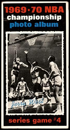 1970 Топпс 171 1969-70 НБА шампионат - Игра 4 Jerryери Вест Никс/Лејкерс Фер Никс/Лејкерс WVU