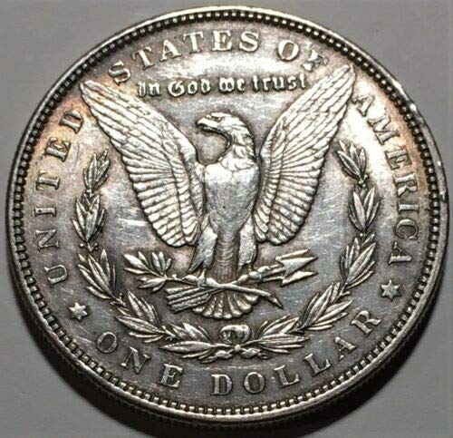 1887 Морган Сребрен Долар 1 1 За Нециркулирани