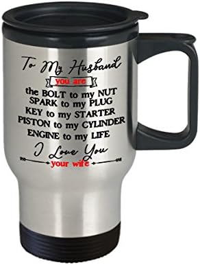 Механички Подарок За Маж Мажи Смешна Љубов Патување Кригла Од Жена Механичка Кафе Кригла
