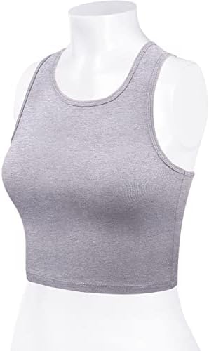 Hatopants женски памук активна облека за вежбање фитнес кошули спортски резервоар врвови