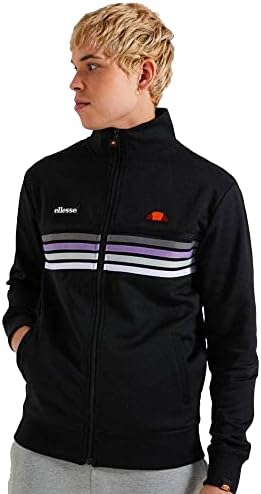 Ellesse mens vicenza 80S Retro 5 Stripe Track Top